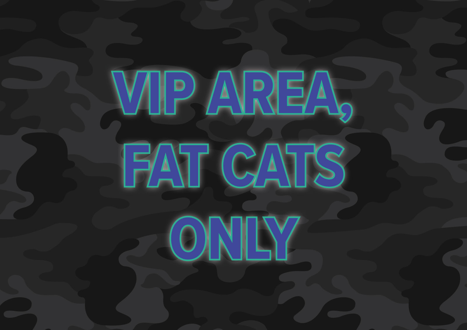 VIP Area, Fat Cats Only, 2000/2023