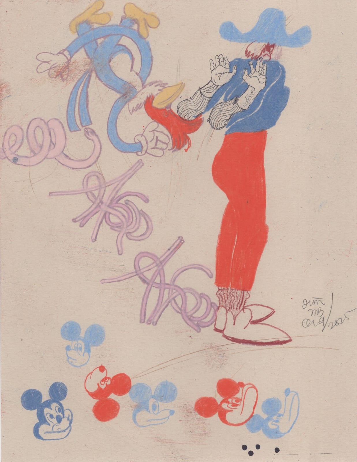 AA - LOCALS NO. 2 , JUSTIN BROWN DURAND - TUMBLE TANGLE PECKER PLUME, 2025