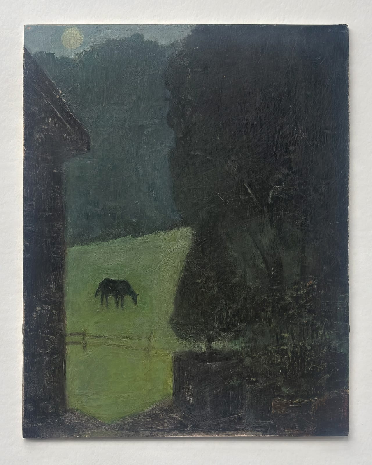 stacy caldwell , no. 1 horse at pasture, late evening