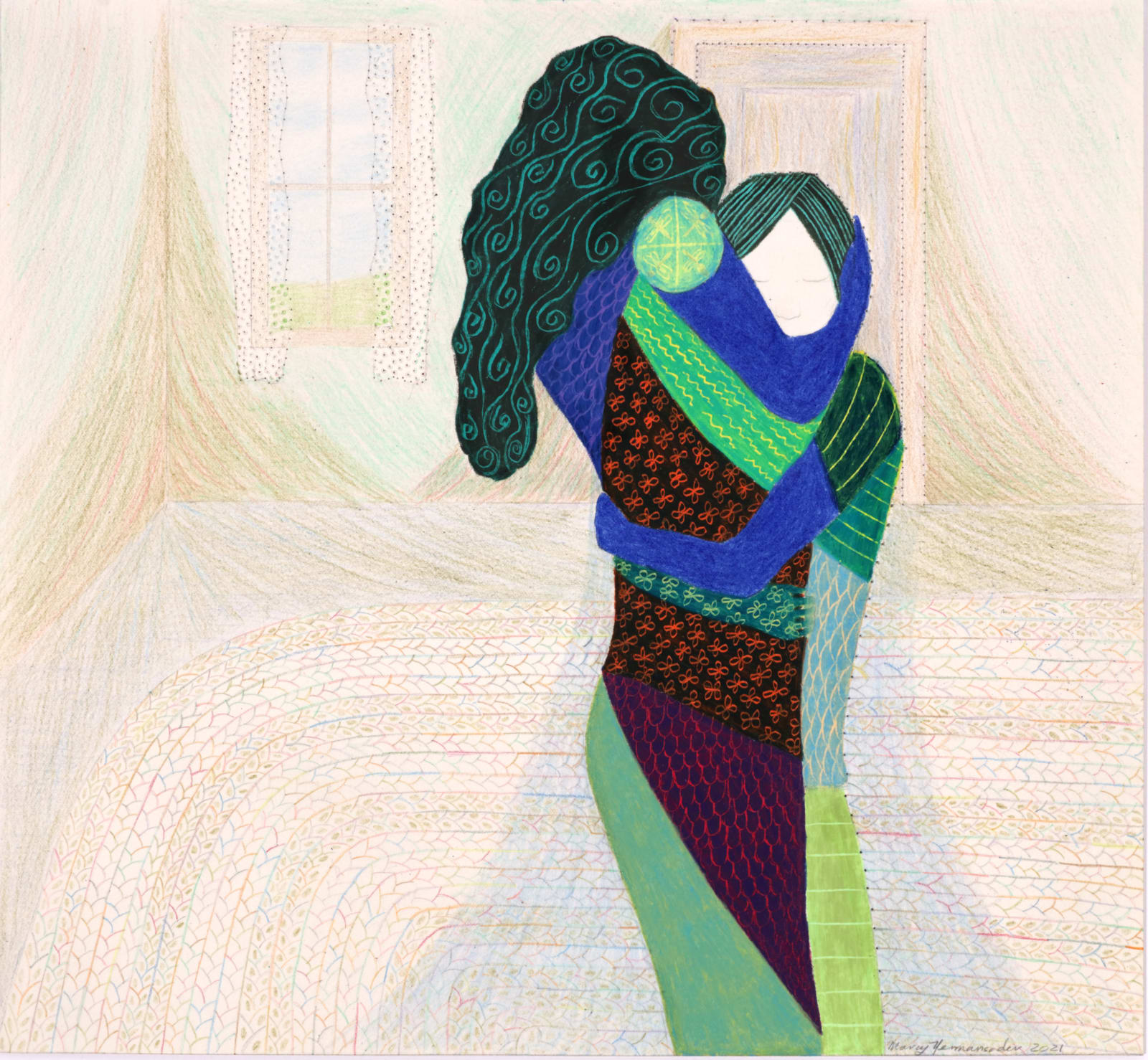 MARCY HERMANSADER, home , 2021