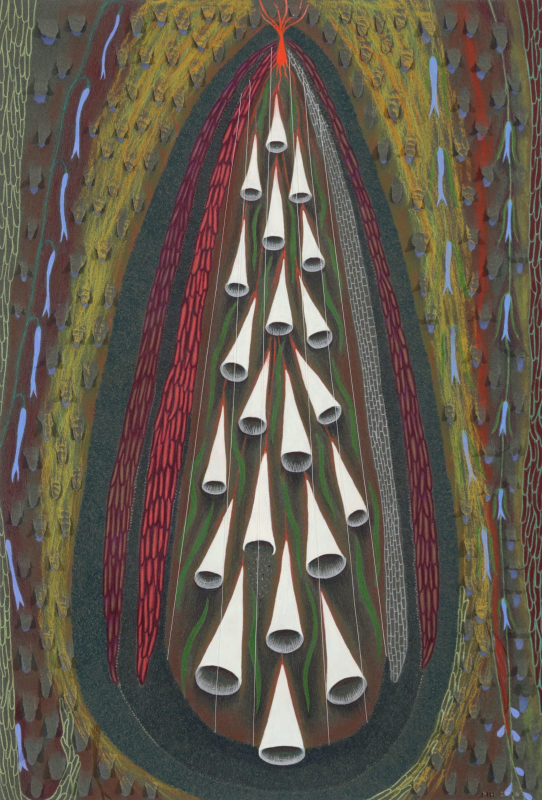 MARCY HERMANSADER, songbush, 2016