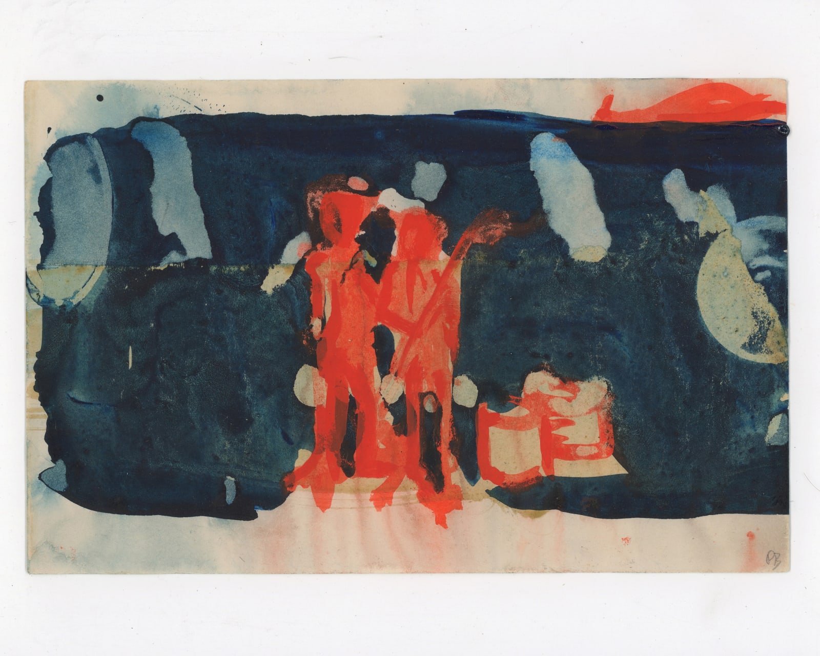 PAUL BOWEN, no. 18 - red workers , 2015