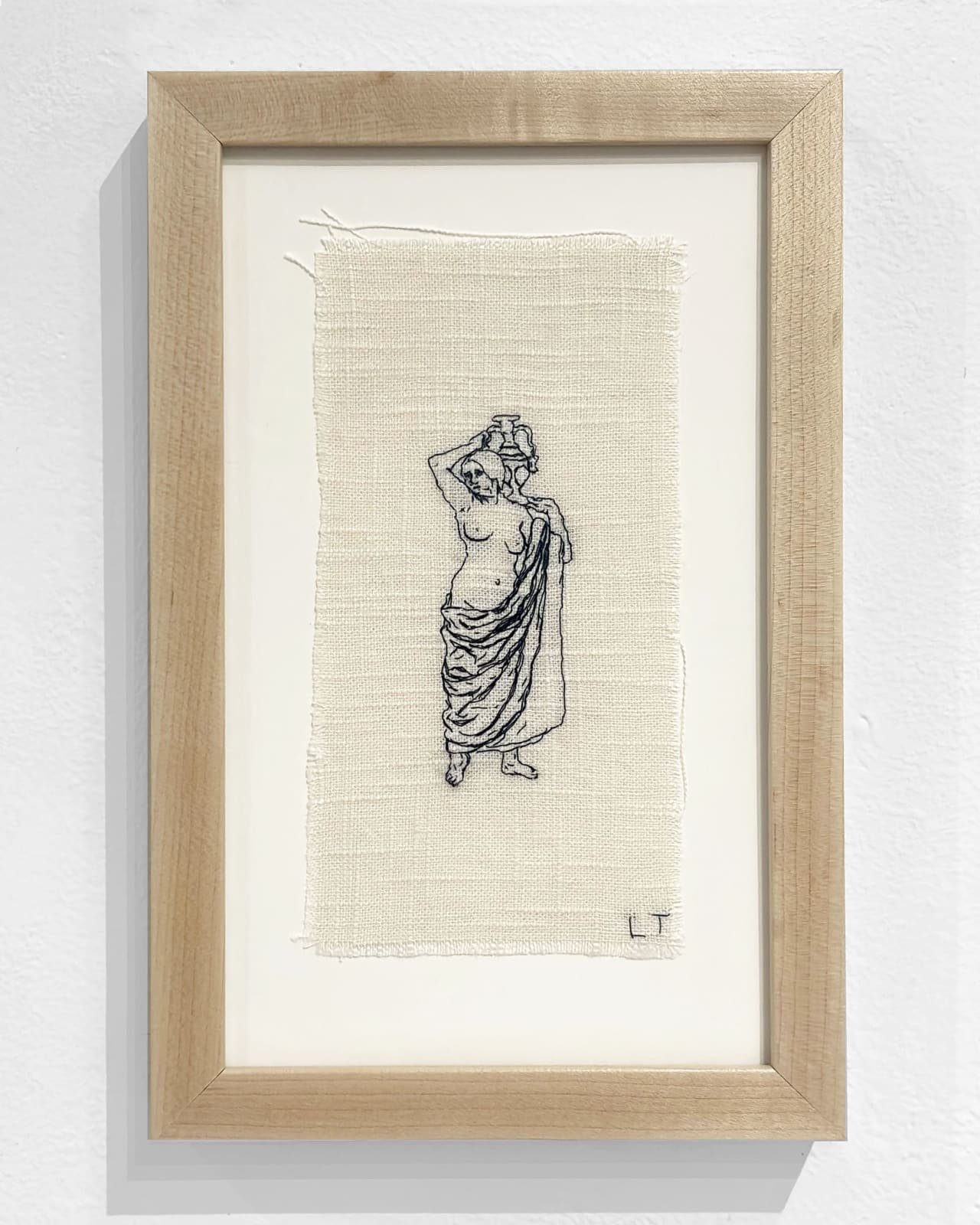 AA - LOCALS NO. 2 , LEE TOTMAN - FIGURE WITH VASE, 2025