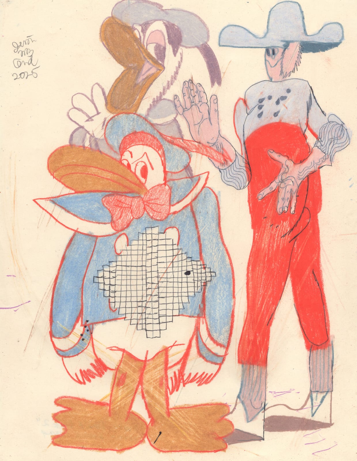 AA - LOCALS NO. 2 , JUSTIN BROWN DURAND - DOUBLE DONALD DUCK 2, 2025