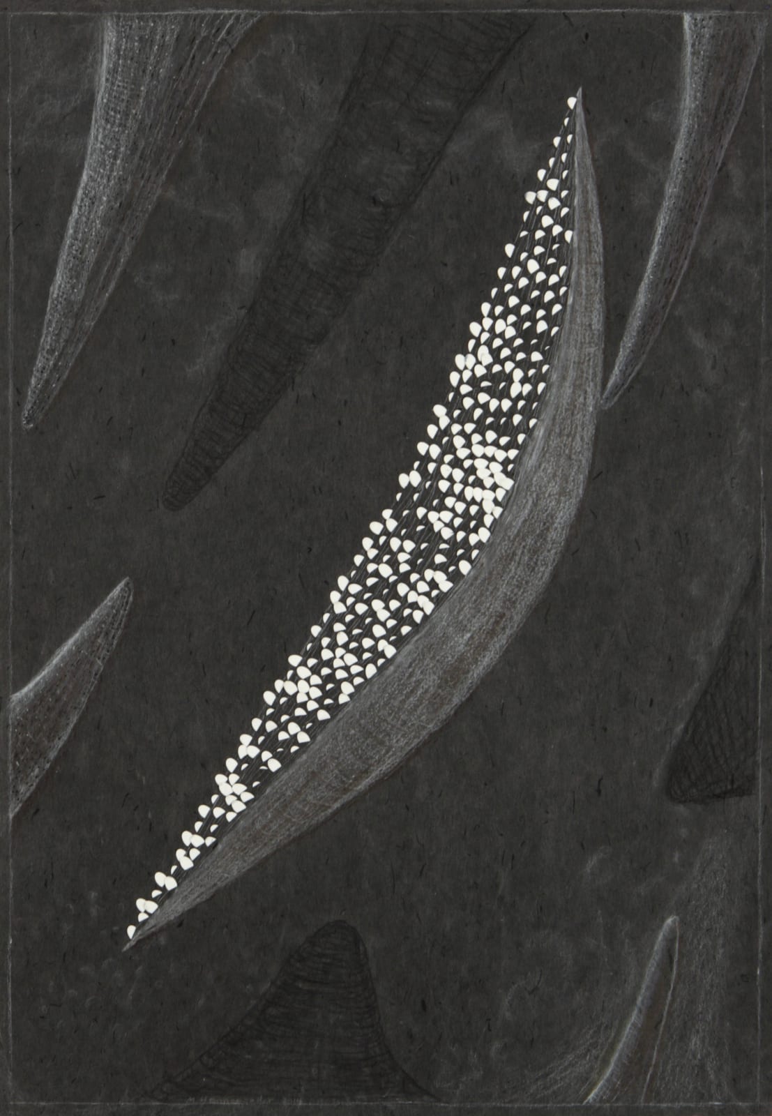 MARCY HERMANSADER, still ripening after dark (2 sided), 2014