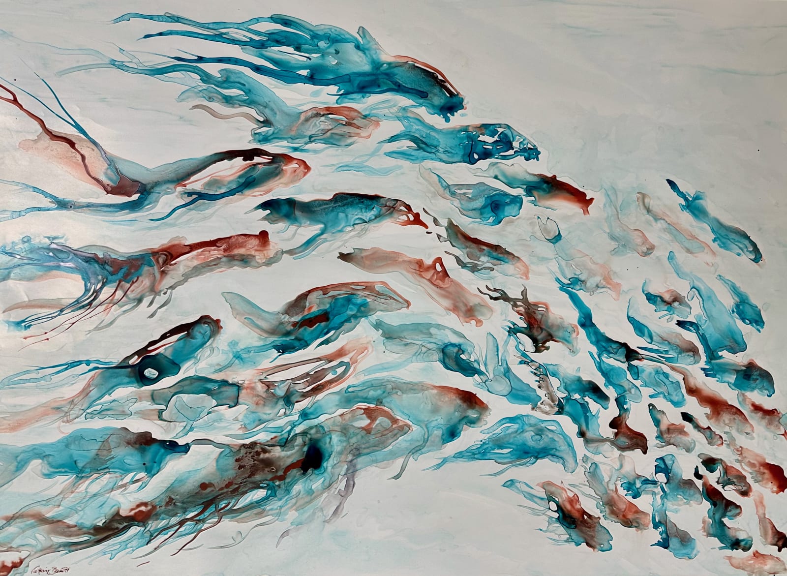 Catherin Bennett, Fish Pool, 2023