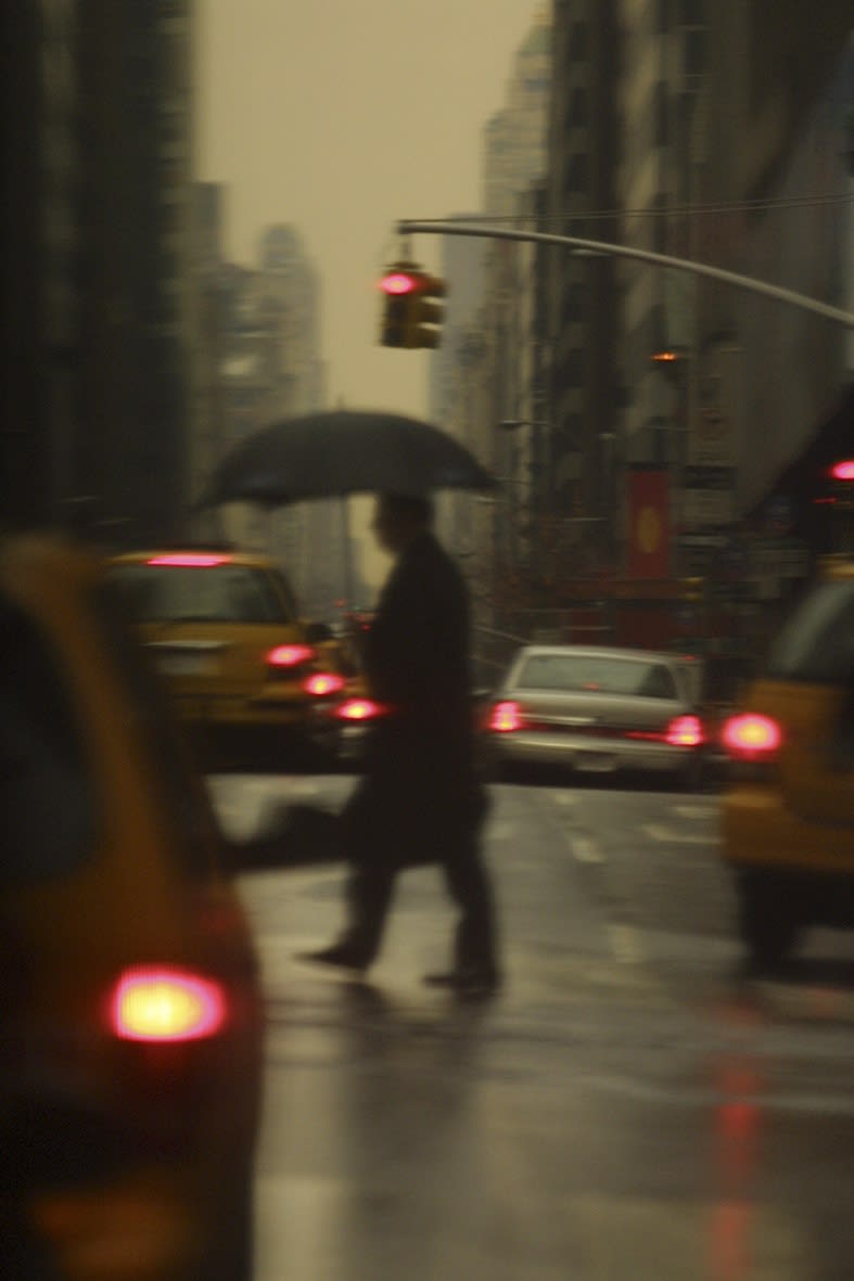 Michael Silver, 5th Avenue, New York, in the rain, 2002