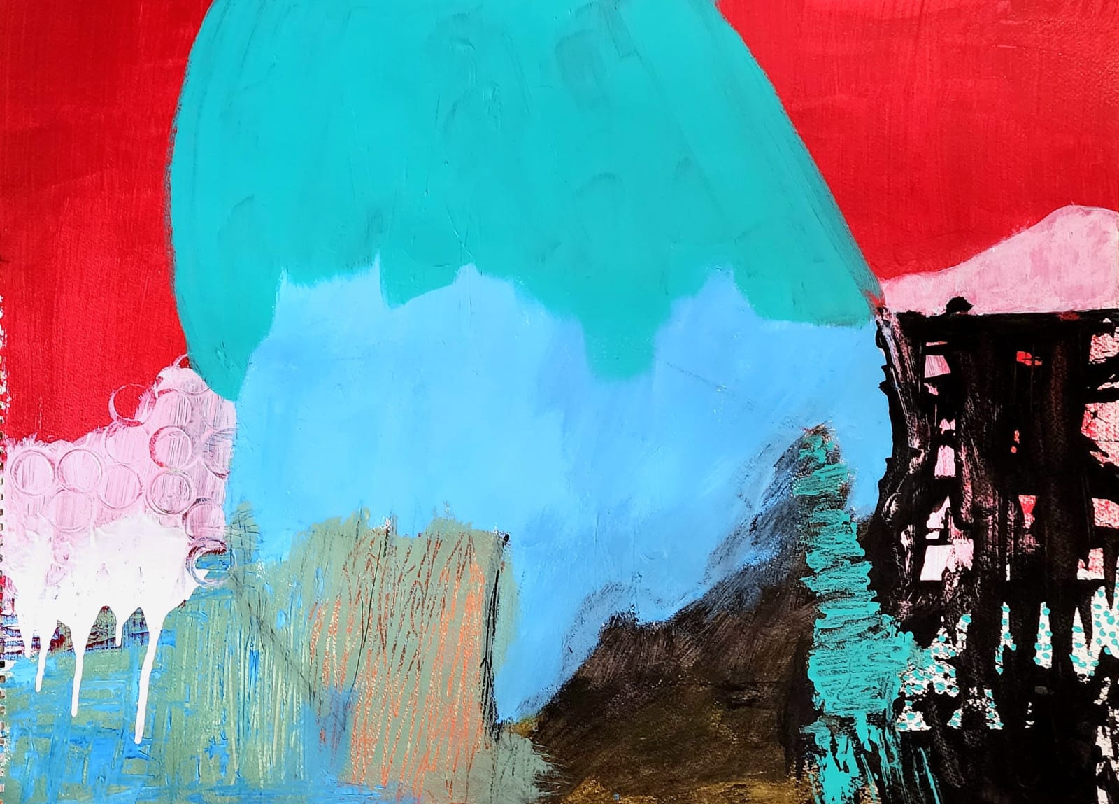 Alma Roberts, An Opening in the Sky, 2023