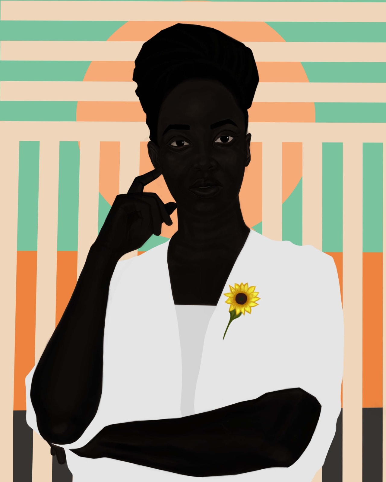 OLUWASEYI ABU, Favour (Sunflower Emblem), 2025