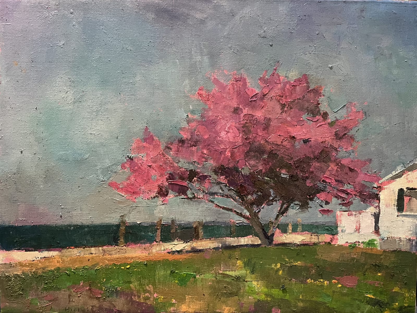 Larry Horowitz, Misty Rose Spring Tree, 2025