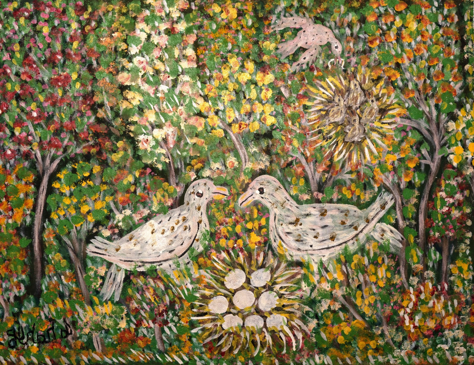 Gerard, Birds on the Nest