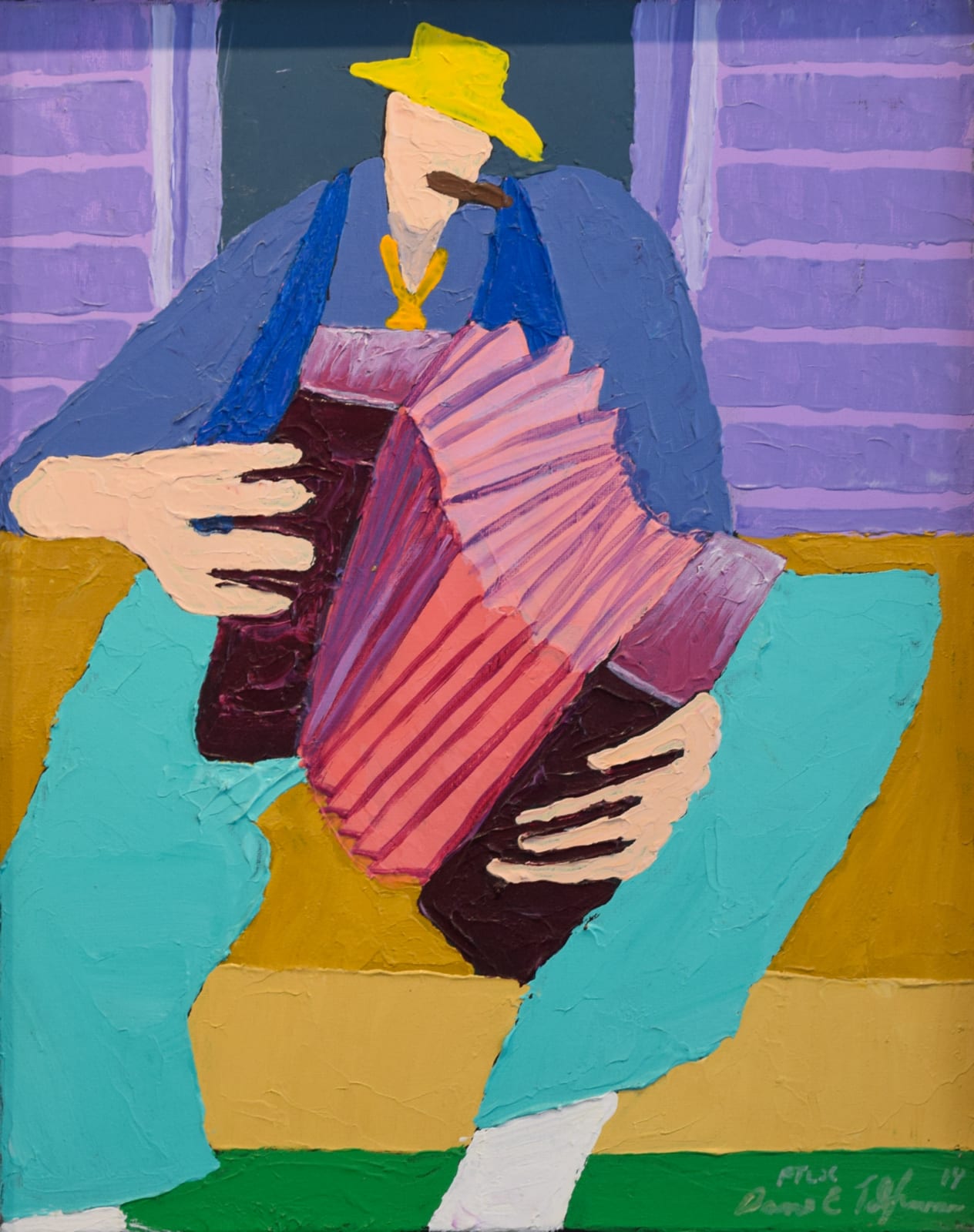 Dane Tilghman, Accordion Player, 2025