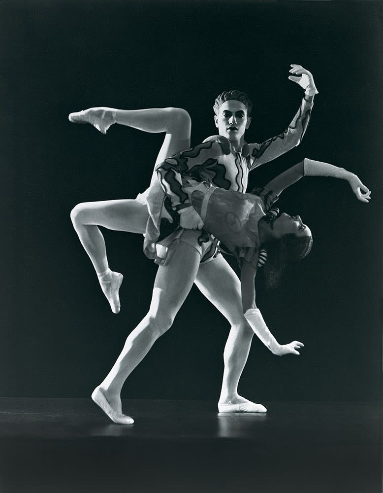 George Hoyningen-Huene, Serge Lifar and Olga Spessivtza as Bacchus and Ariadne, 1931