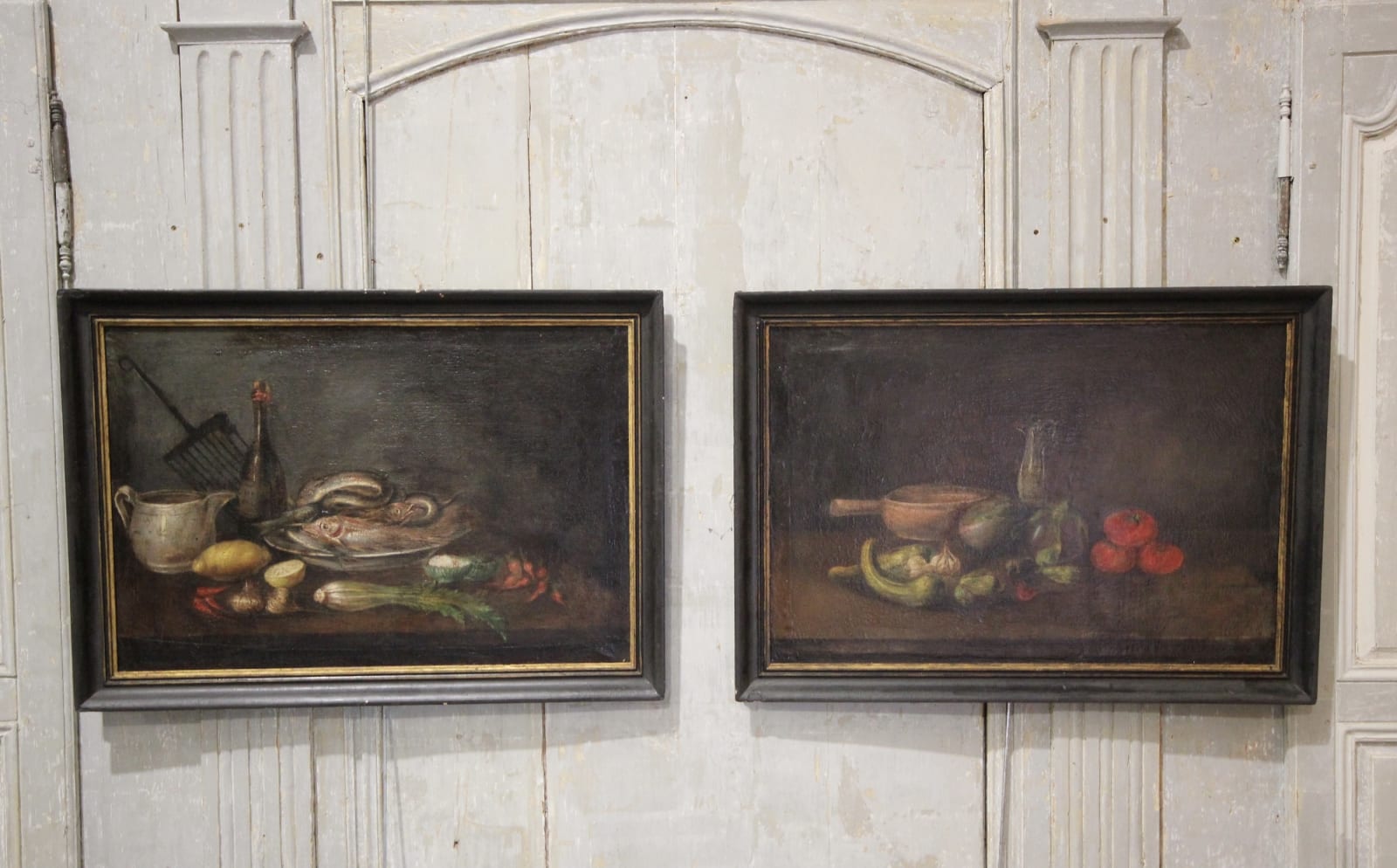 Pair of 18th century French still life paintings