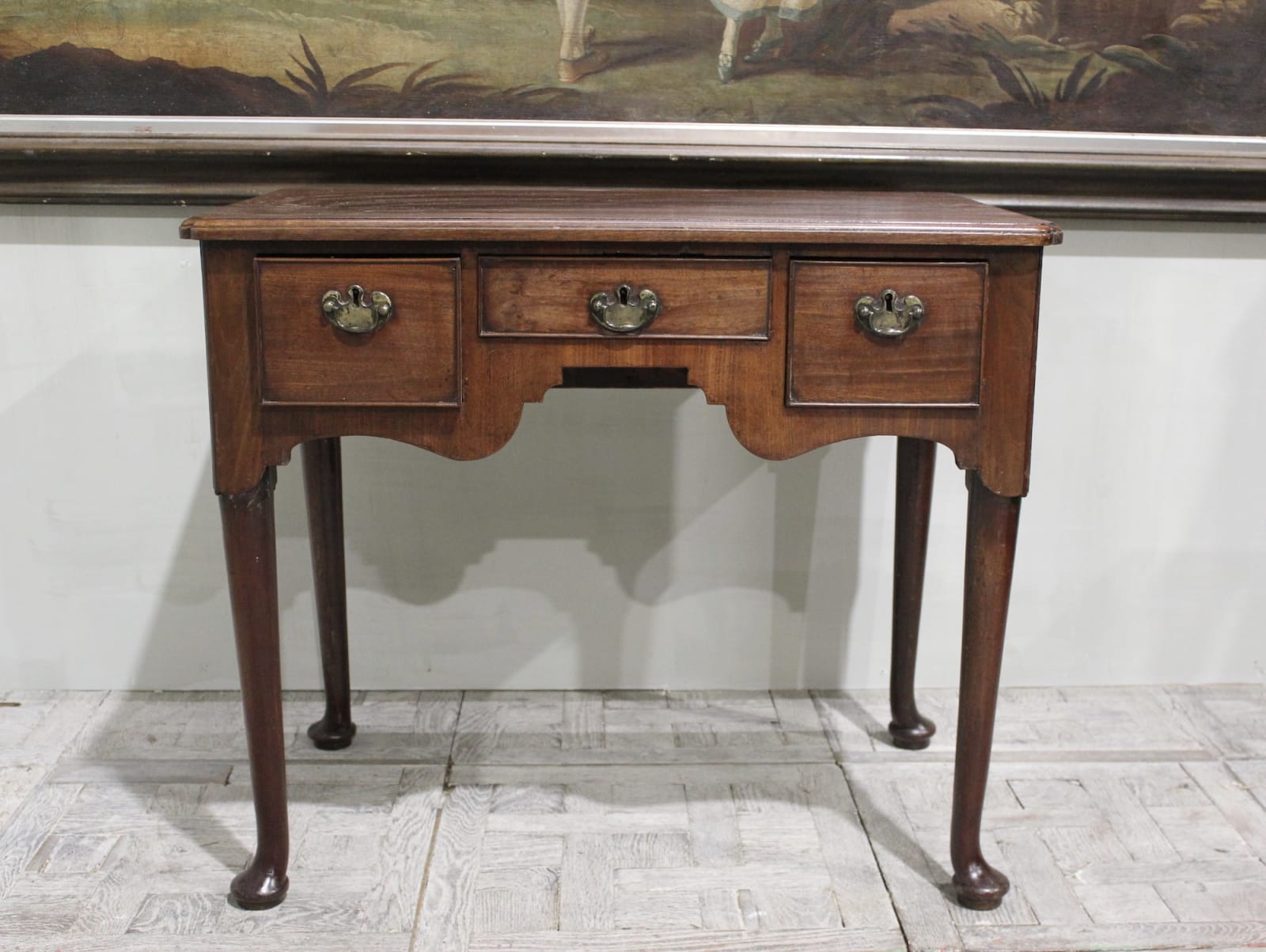 Mid-18th century Georgian mahogany lowboy , Circa 1750