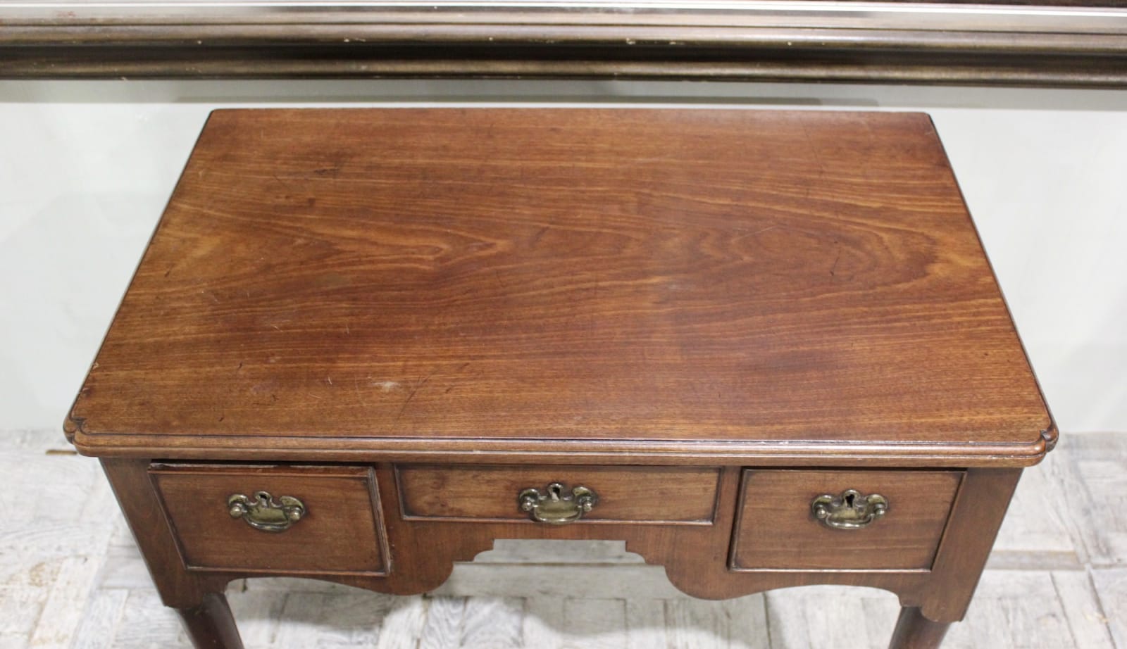 Mid-18th century Georgian mahogany lowboy , Circa 1750