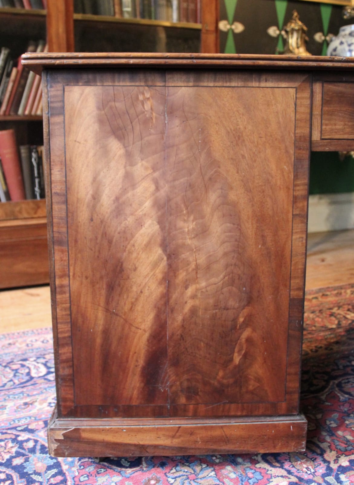 Regency mahogany partners desk, Circa 1815