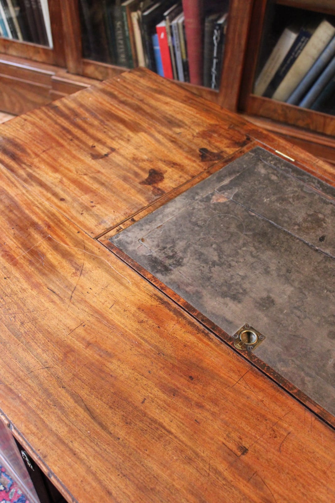 Regency mahogany partners desk, Circa 1815