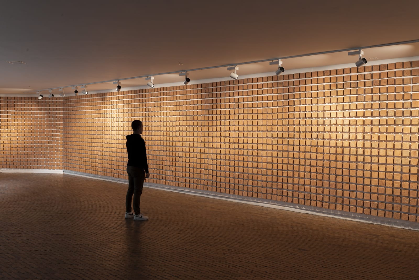 Installation view, Teresa Margolles: Estorbo, MAMBO Museo de Arte Moderno de Bogotá, Bogotá, Colombia, 2019