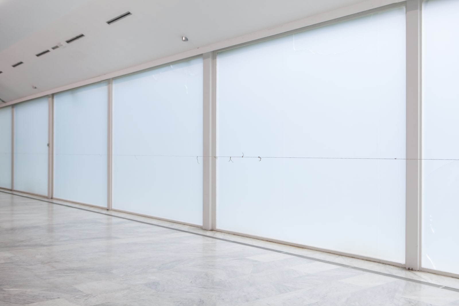 Installation view, Teresa Margolles: Ya Basta hijos de puta, PAC Padiglione d'Arte Contemporanea, Milan, Italy, 2018
