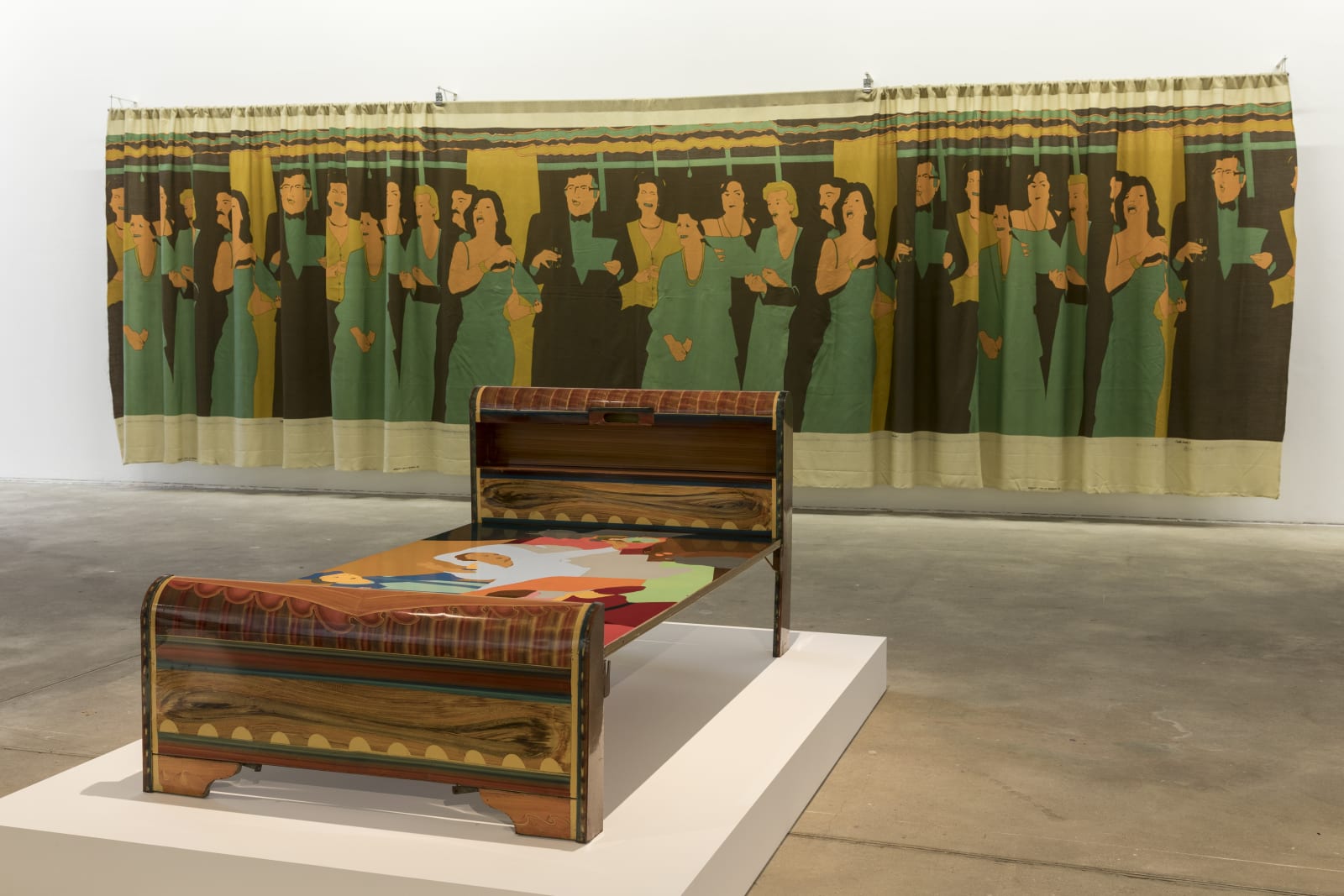 Installation view, Beatriz González: Retrospective 1965–2017, KW Institute for Contemporary Art, Berlin, Germany, 2018-2019