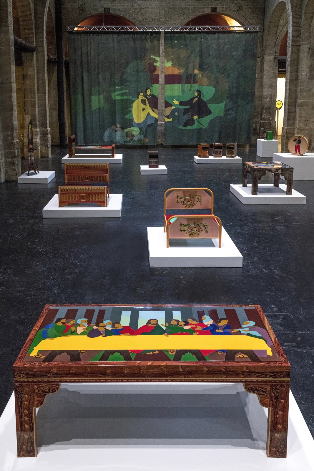 Installation view, Teresa Margolles: 1965–2017, Capc Musée d'art Contemporain de Bordeaux, Bordeaux, France, 2017-2018