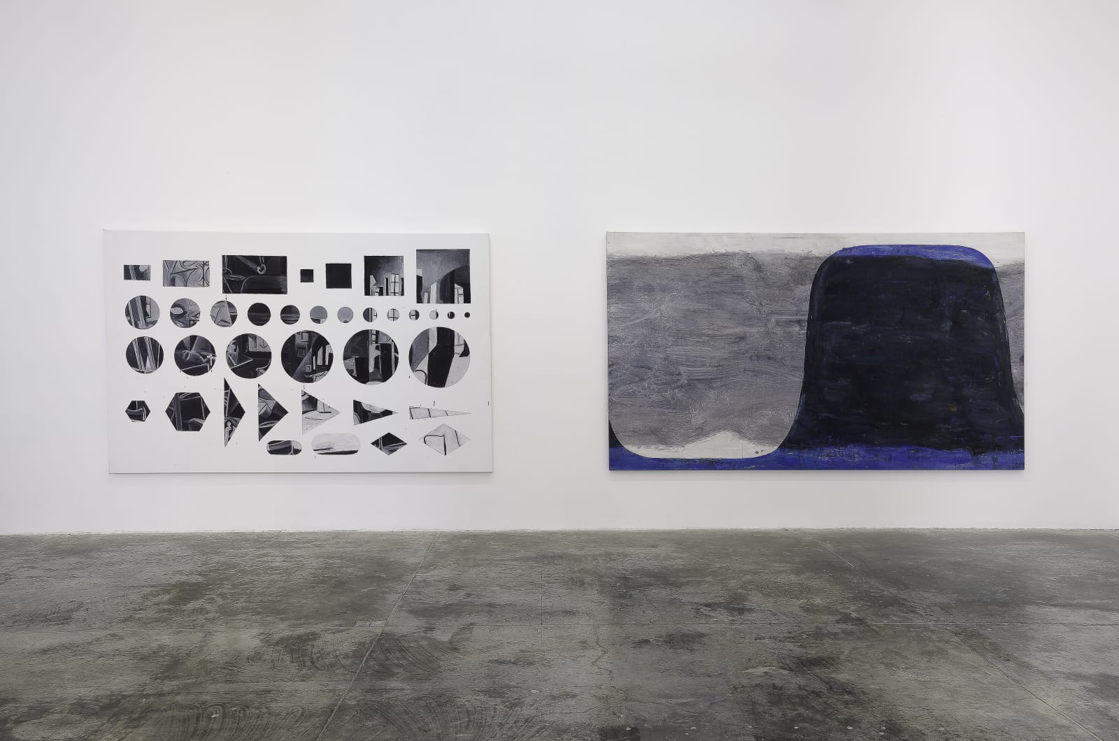 Installation view, Jorge Macchi: Prestidigitator, MUAC Museo Universitario Arte Contemporáneo, Mexico City, Mexico, 2014