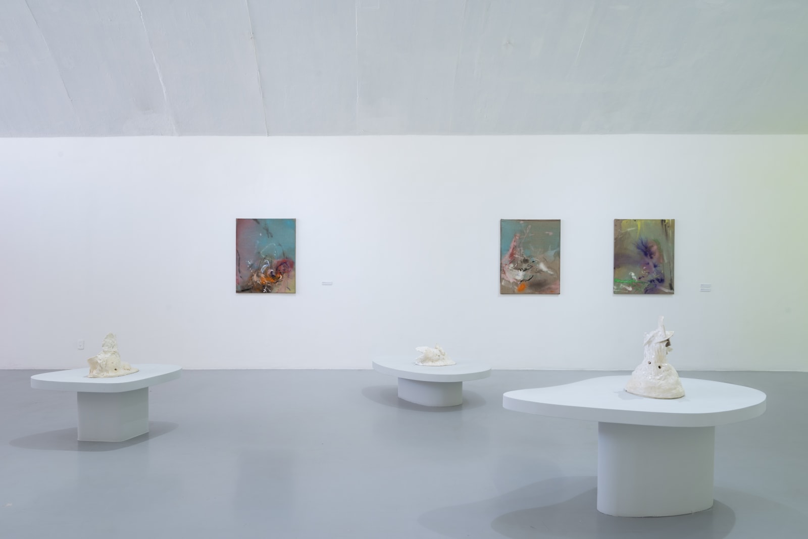 Installation view, Leiko Ikemura: Year of the Usagi, MAZ Museo de Arte Zapopan, Guadalajara, Mexico, 2023