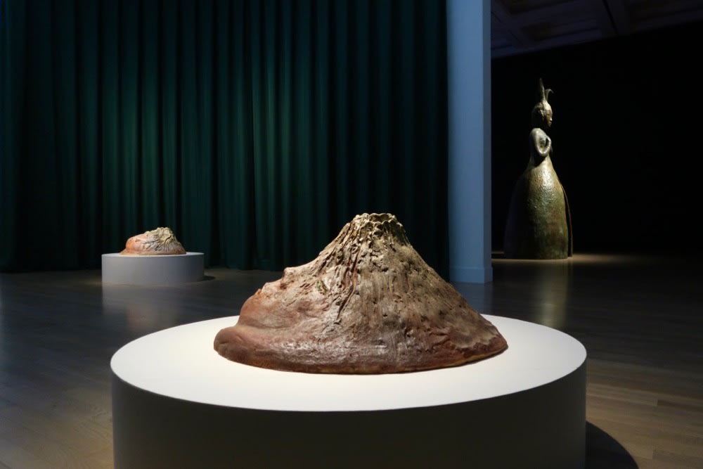 Installation view, Leiko Ikemura: Our Planet – Earth & Stars, The National Art Center, Tokyo, Japan, 2019