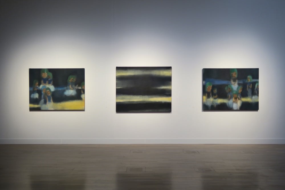Installation view, Leiko Ikemura: Our Planet – Earth & Stars, The National Art Center, Tokyo, Japan, 2019