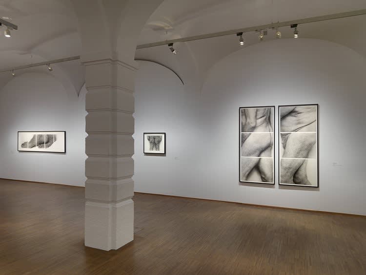 Installation view, John Coplans: The Body as Protest, Albertina, Vienna, Austria, 2012