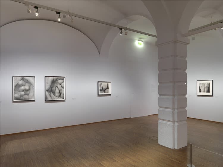 Installation view, John Coplans: The Body as Protest, Albertina, Vienna, Austria, 2012