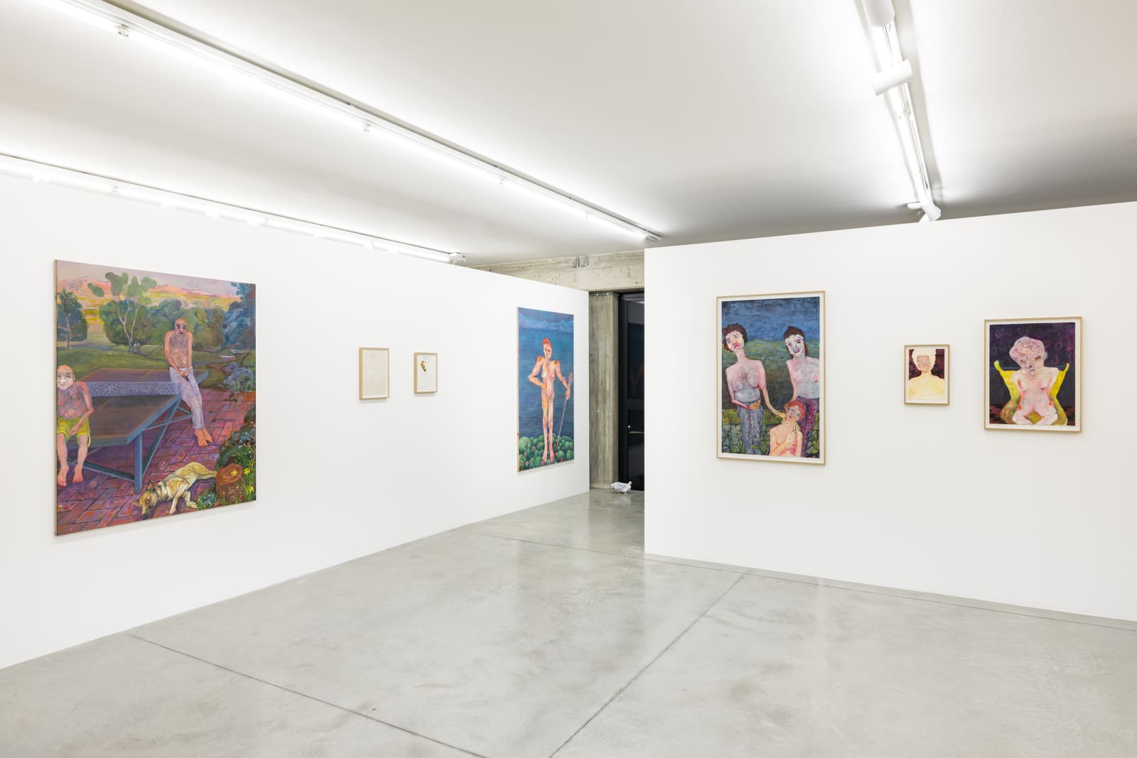 Andriu Deplazes, Burning Green, Installation view, Collezione Maramotti, Reggio Emilia, Italy, 2023