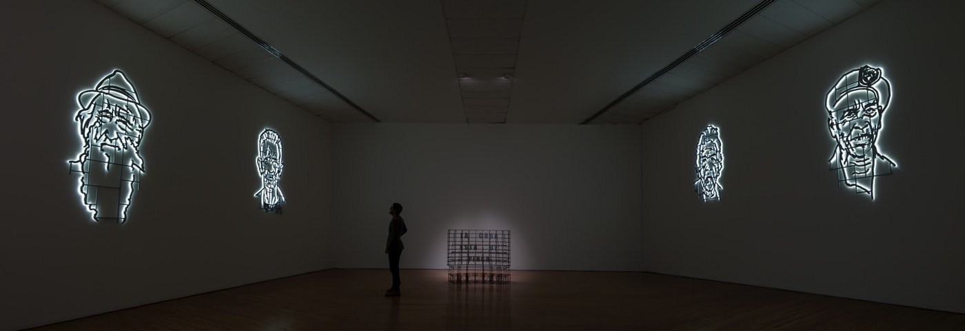 Installation view, Los Carpinteros: La Cosa está Candela, Museo de Arte Miguel Urruita, Bogotá, Colombia, 2017