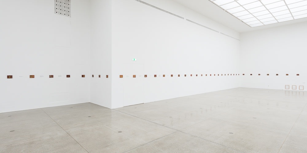Francis Alÿs, Le temps du sommeil, Ausstellungsansicht, Secession, 2016 Photo: Jorit Aust