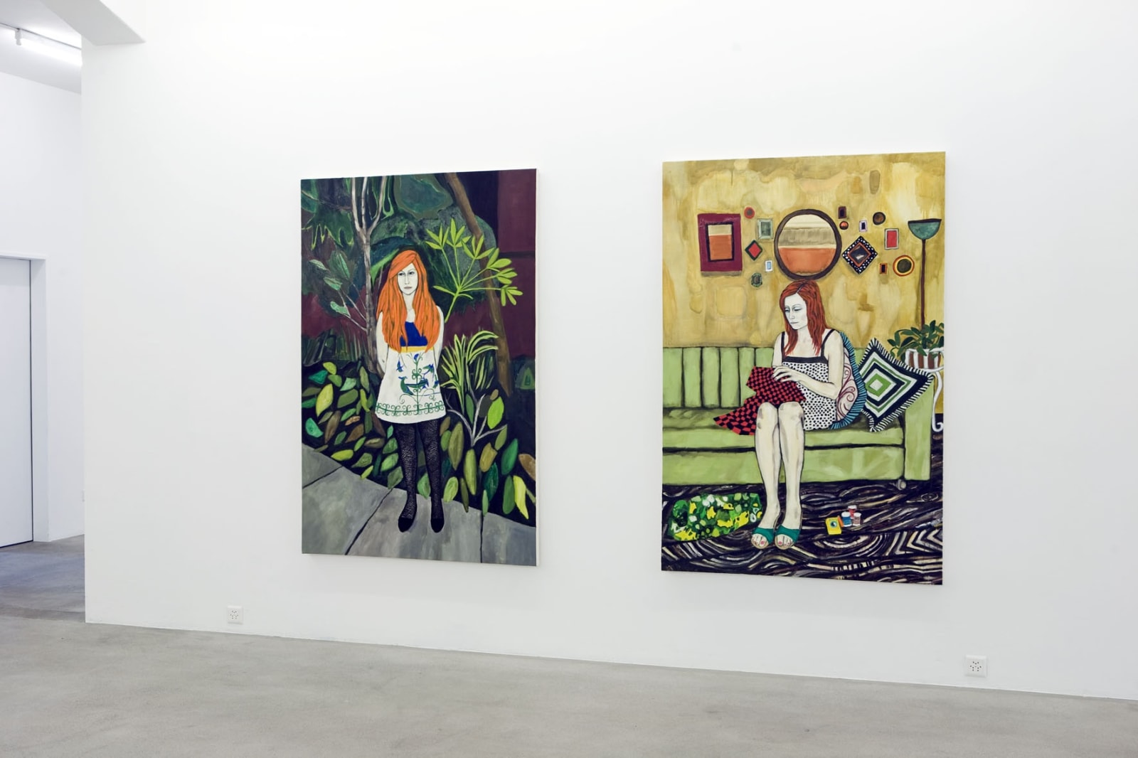 Installation view, Raffi Kalenderian: Satellites, Galerie Peter Kilchmann, Zurich, Switzerland, 2008