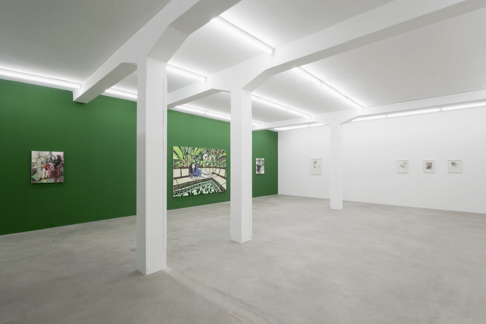 Installation view, Raffi Kalenderian: Memoranda, Galerie Peter Kilchmann, Zurich, Switzerland, 2010