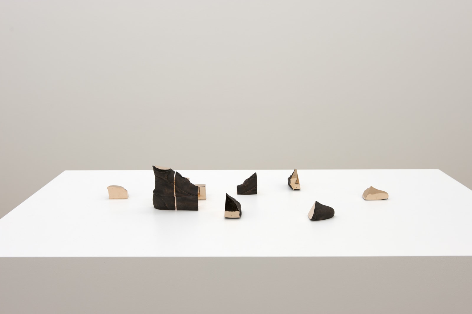 Installation view, Tobias Kaspar: Bodies in the Backdrop, Galerie Peter Kilchmann, Zurich, Switzerland, 2012