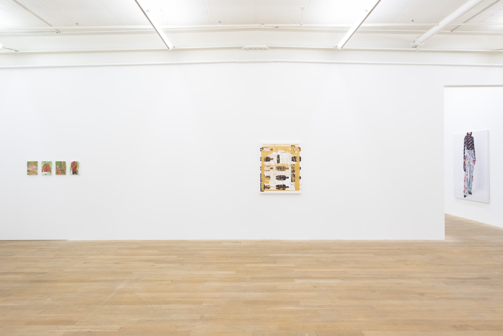 Installation view, Tobias Kaspar: Personal Shopper, Galerie Peter Kilchmann, Zurich, Switzerland, 2022, Photo: Sebastian Schaub