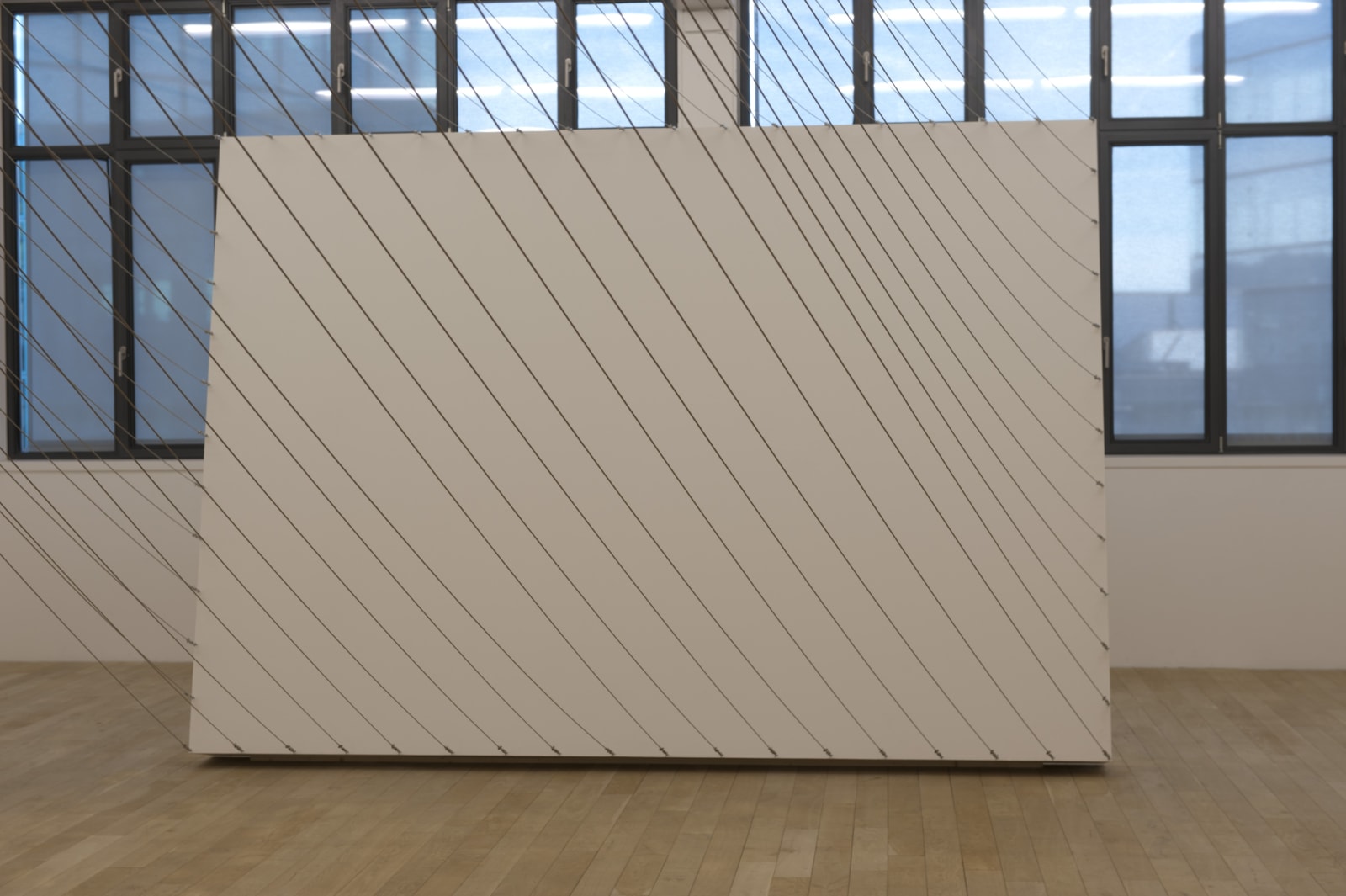 Installation view, Jorge Macchi: Light and Weight, Galerie Peter Kilchmann, Zurich, Switzerland, 2012