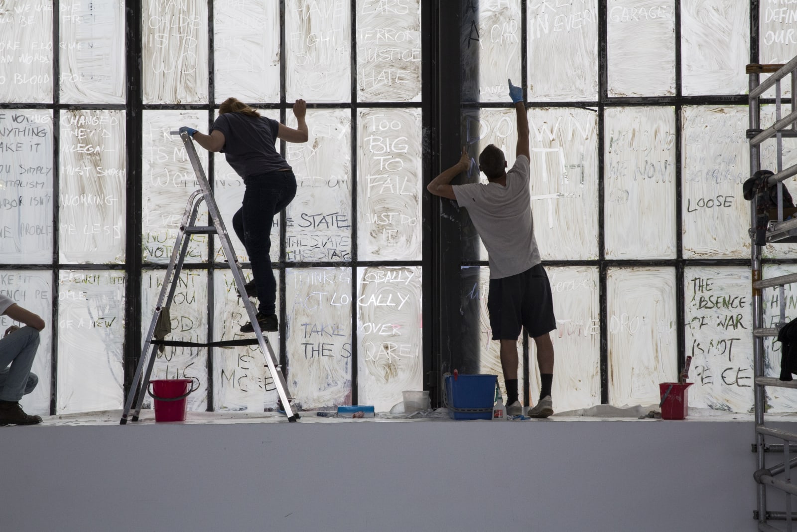 Exhibition view, Maja Bajevic: Power, Governance, Labor, Migros Museum für Gegenwartskunst, Zurich, Switzerland, 2017, Photo: Stefan Altenburger