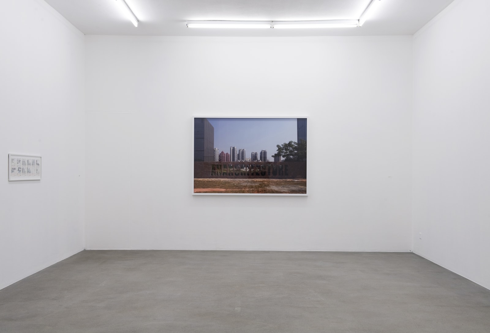 Installation view, Tercerunquinto: Pròlogo, Galerie Peter Kilchmann, Zurich, Switzerland, 2010