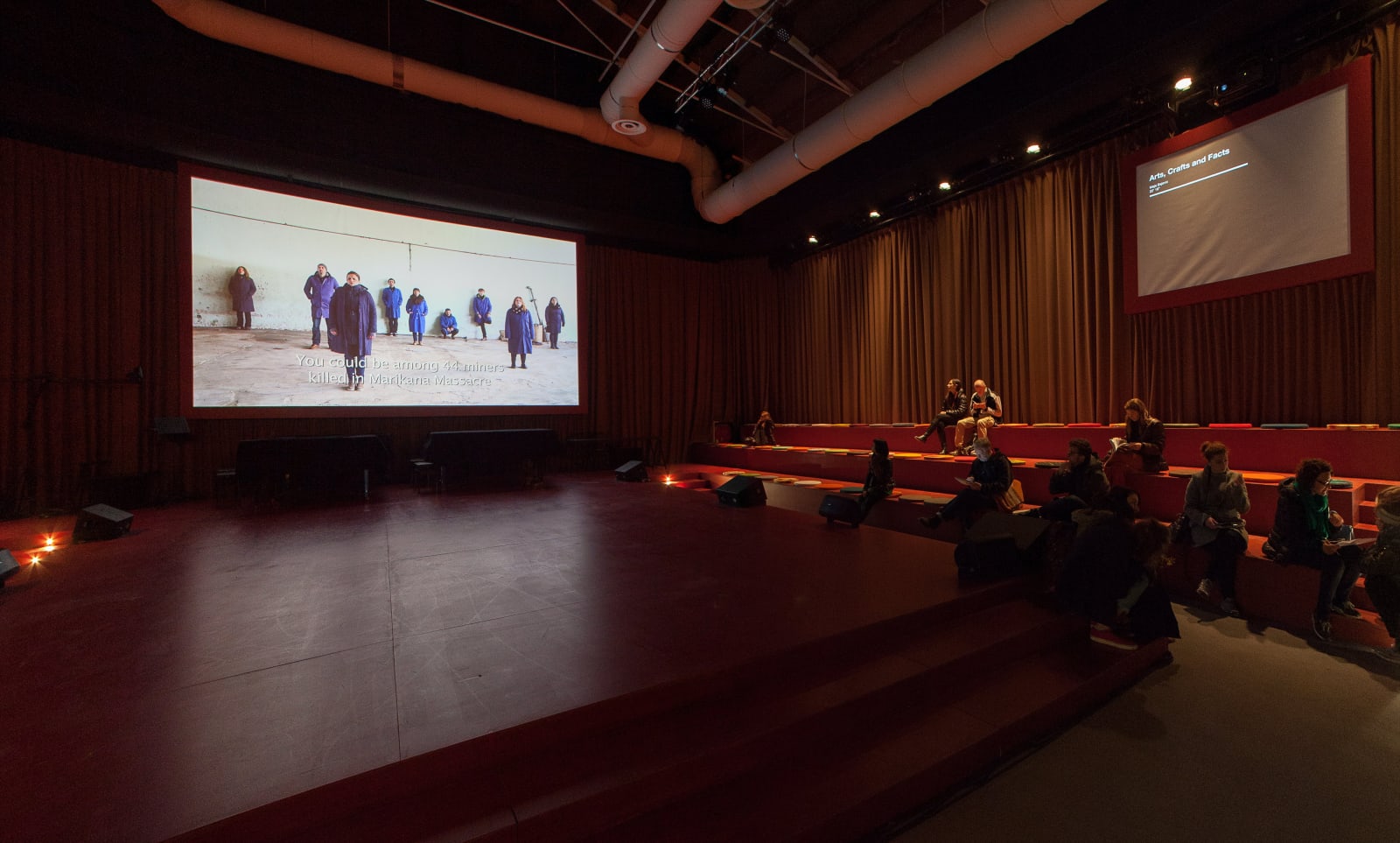 Installation view, Maja Bajević, All the World’s Futures, 56th Venice Biennale, Venice, Italy, 2015