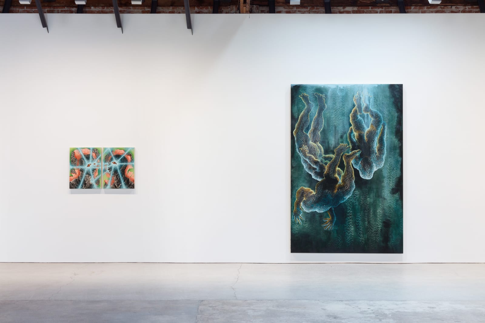 Installation view, Didier William: Things Like This Don’t Happen Here, James Fuentes Gallery, Los Angeles, US, 2023, Courtesy of James Fuentes Gallery and the artist