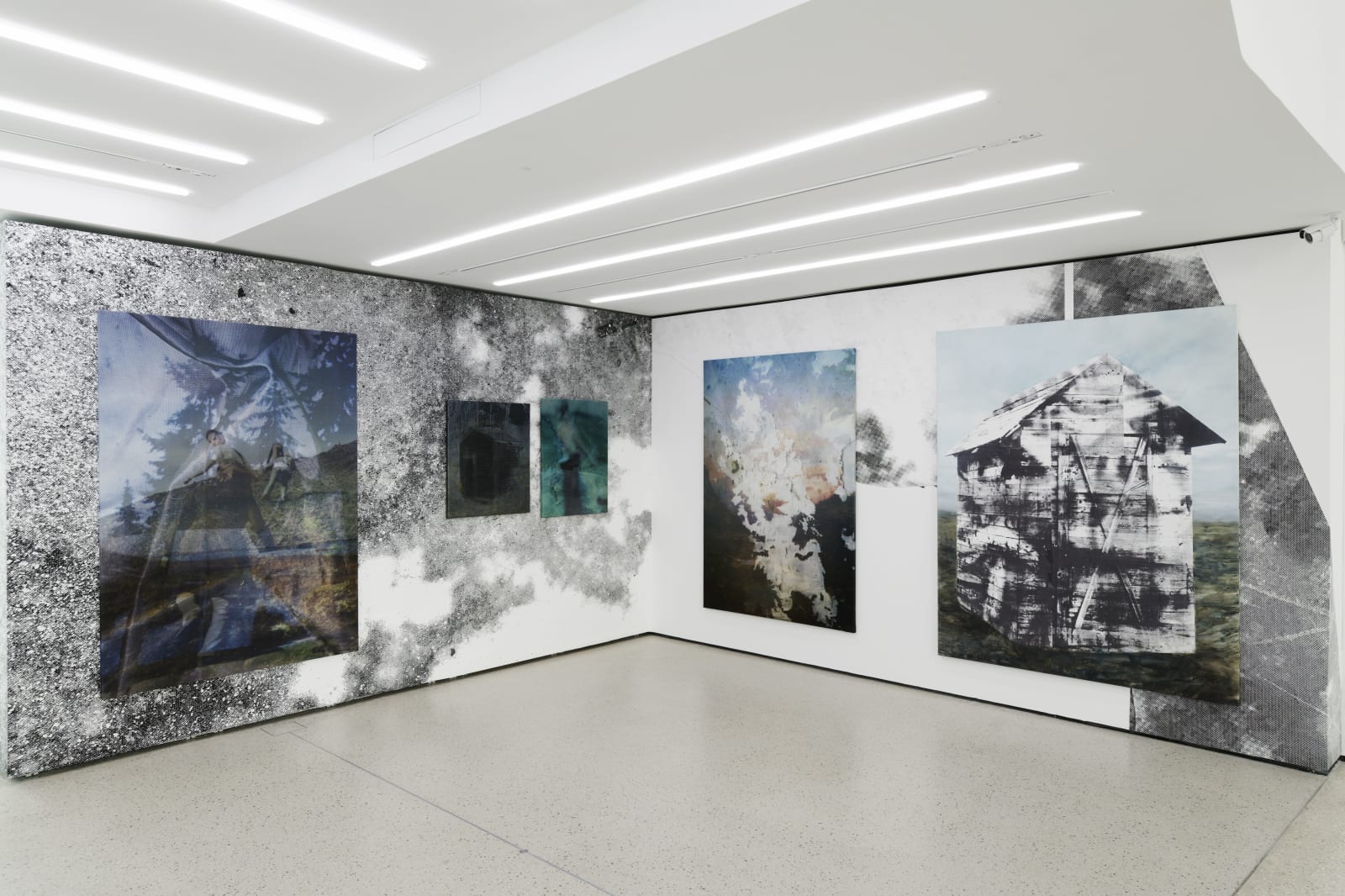 Installation view, Horizons, Fondation Pernod Ricard, Paris, France, cur. Clément Dirié, 2023