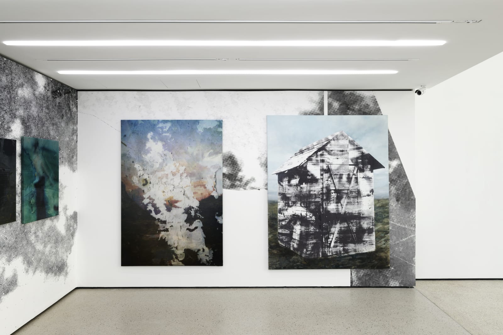 Installation view, Horizons, Fondation Pernod Ricard, Paris, France, cur. Clément Dirié, 2023