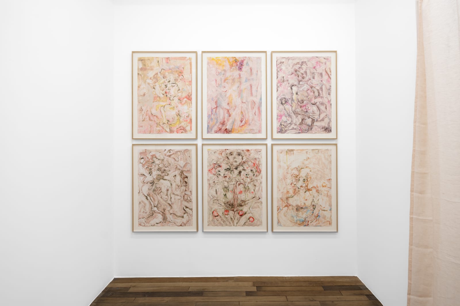 Exhibition views, Andriu Deplazes, Plaines en jachère, Galerie Peter Kilchmann, Paris, 2023. Photo: Axel Fried