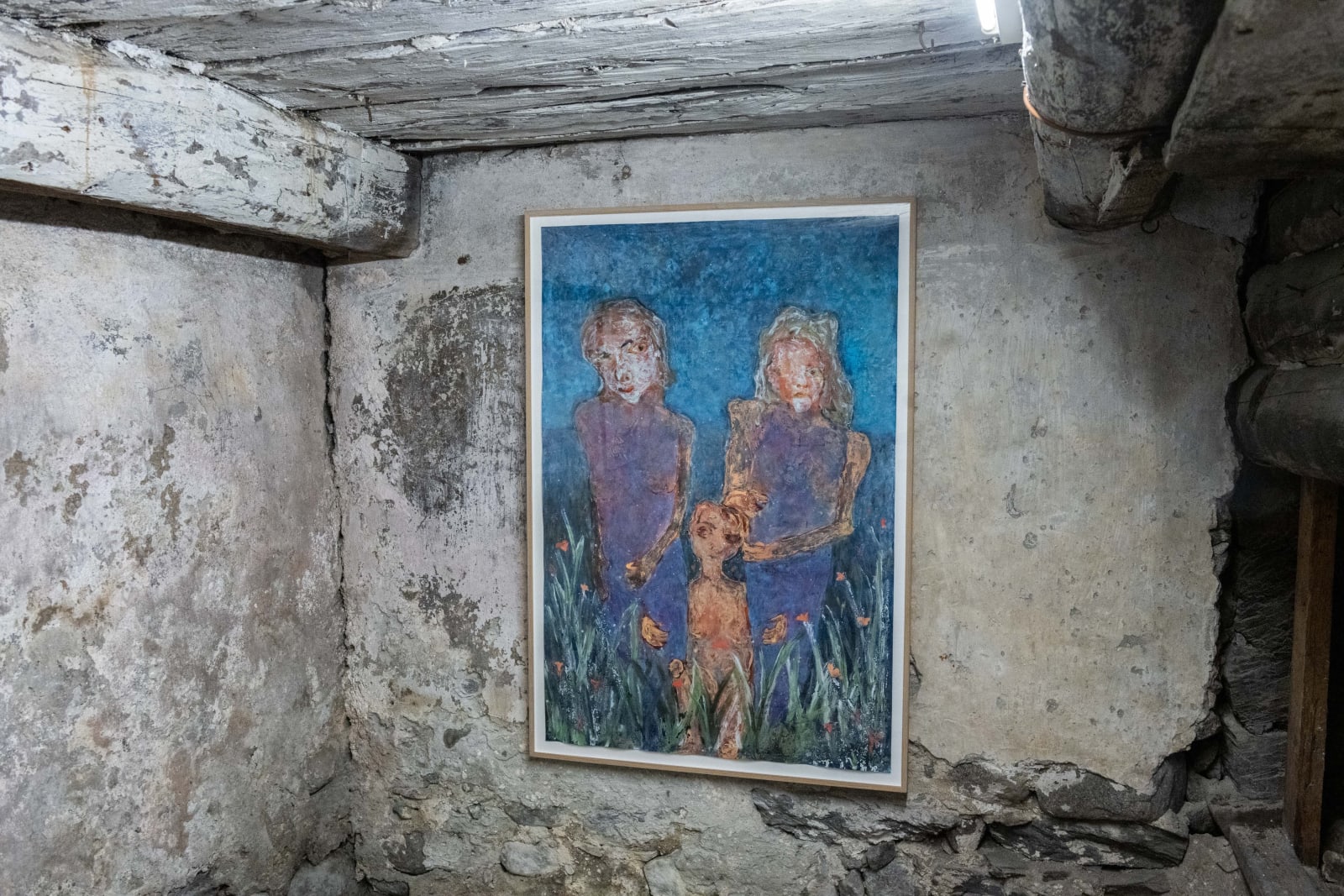 Installation view, Andriu Deplazes, Biennale Bregaglia, Val Bregaglia, Switzerland, 2022