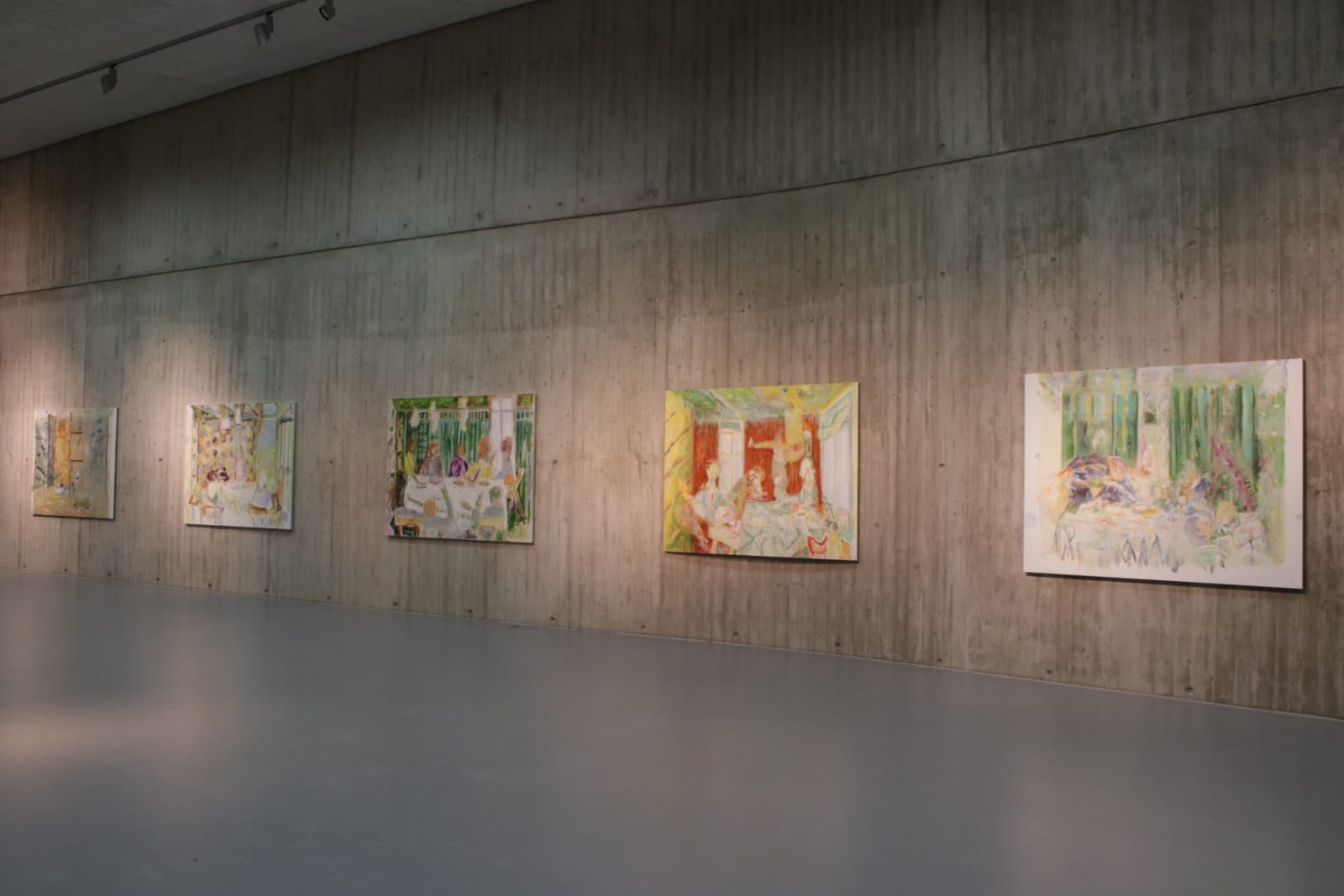 Installation view, Valérie Favre: Le désir d’éternité, un arrangement, Neue Galerie, Gladbeck, Germany, 2018