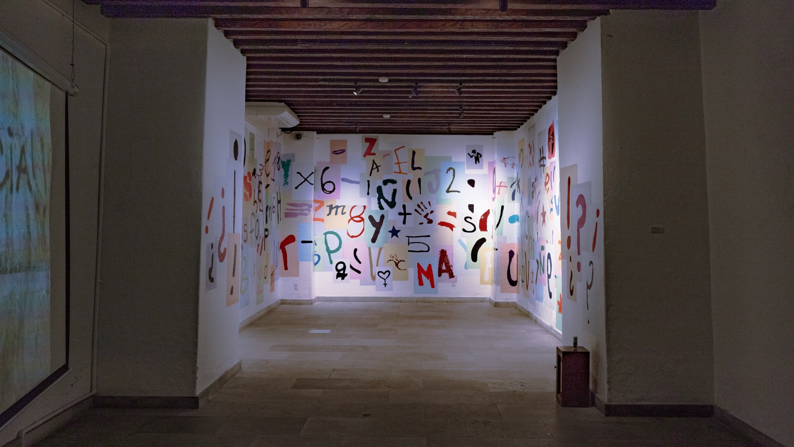 Exhibition views, Tercerunquinto, Alfabeto. Nueva Familia tipográfica, Casa de la Primera Imprenta de América, Mexico. Courtesy the artists Casa de la Primera Imprenta de América and the Coordinación General de Difusión de la Universidad Metropolitana. Photo: Ángel Sánchez.